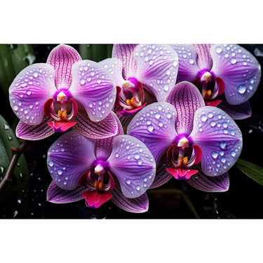 Orchid Painting Print